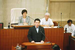 議会にて