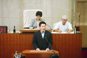 議会にて