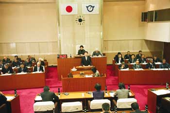 議会にて