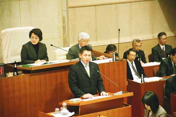議会にて