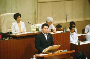 議会にて