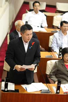 議会にて