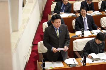 議会にて