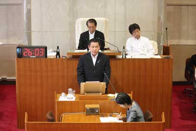 議会にて