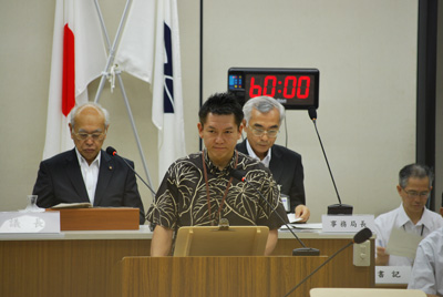 議会にて