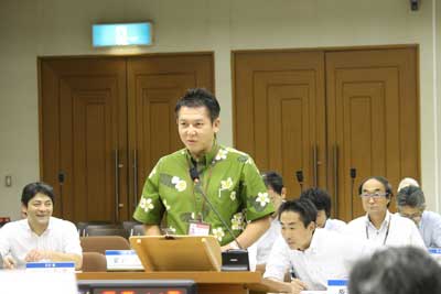 議会にて