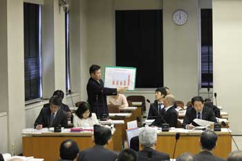 議会にて