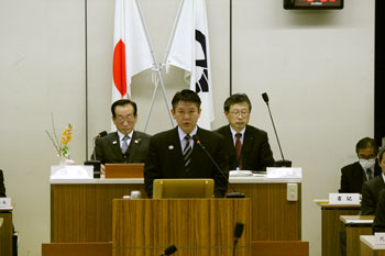 議会にて