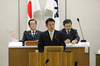 議会にて